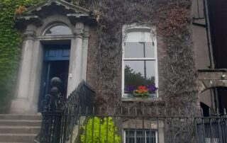 Georgian architecture - windows and doors in DUBLIN - Image CREDIT - Josephine Daly